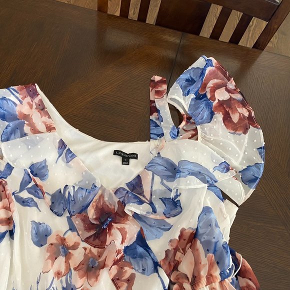 Lane Bryant, Mid Cold Should Spring Dress with slits, Size 22/24 - Picture 5 of 10